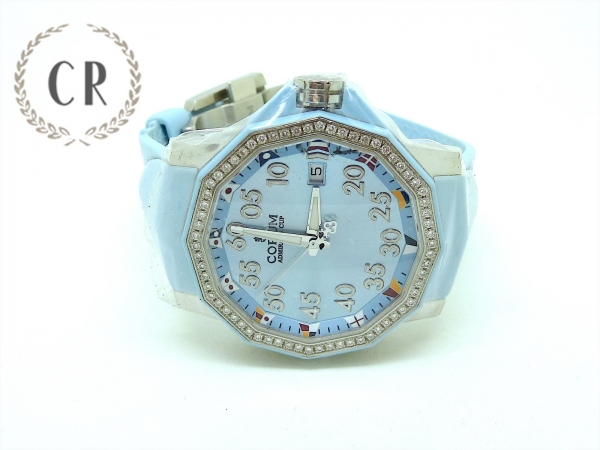 CORUM ADMIRALS CUP DIAMONDS BLUE